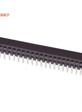 1-146140-9 -原装[CONN RCPT 40POS 0.1 GOLD PCB R/A插座