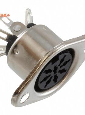 62GB8FX -原装[CONN RCPT FMALE DIN 8P SOLDER插座，母型插口