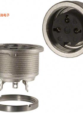 T3263000U -原装[CONN RCPT FMALE 3P SOLDER CUP插座，母型插口
