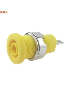 FCR73575Y -原装[4MM  S16N/4.8 YELLOW WNW尖头插孔