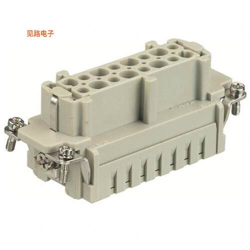 09330162716 -原装[INSERT FEMALE 16POS+1GND PUSH IN插件