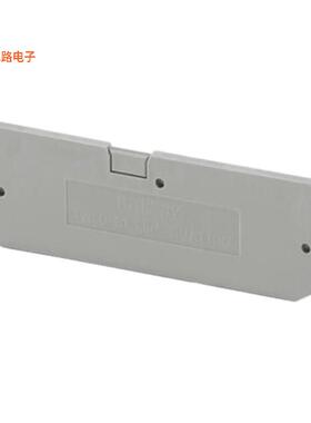 3213166 -[全新CONN TERM BLK END PLATE GRAY]