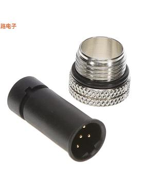 858-B05-103RLU4 -[全新IP67 MALE M12 CABLE MOUNT 5 POSI]