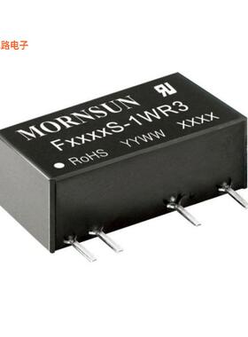 F1205S-1WR3 -[原装DC DC CONVERTER 5V 1WSIP,19.65x6mm