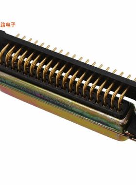 DCMM-37P-L -原装[CONN D-SUB PLUG 37POS R/A SOLDERD-Sub