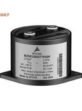 B25632E0137K900 -原装[POWER ELECTRONIC CAPACITORS (PEC130 F