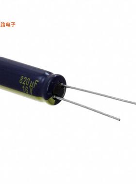 EEU-FK1C821L -原装[CAP ALUM 820UF 20% 16V RADIAL TH820 F