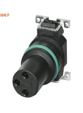 1412250 -原装[CONN FMALE INSERT 3POS SOLDER插件，母插口