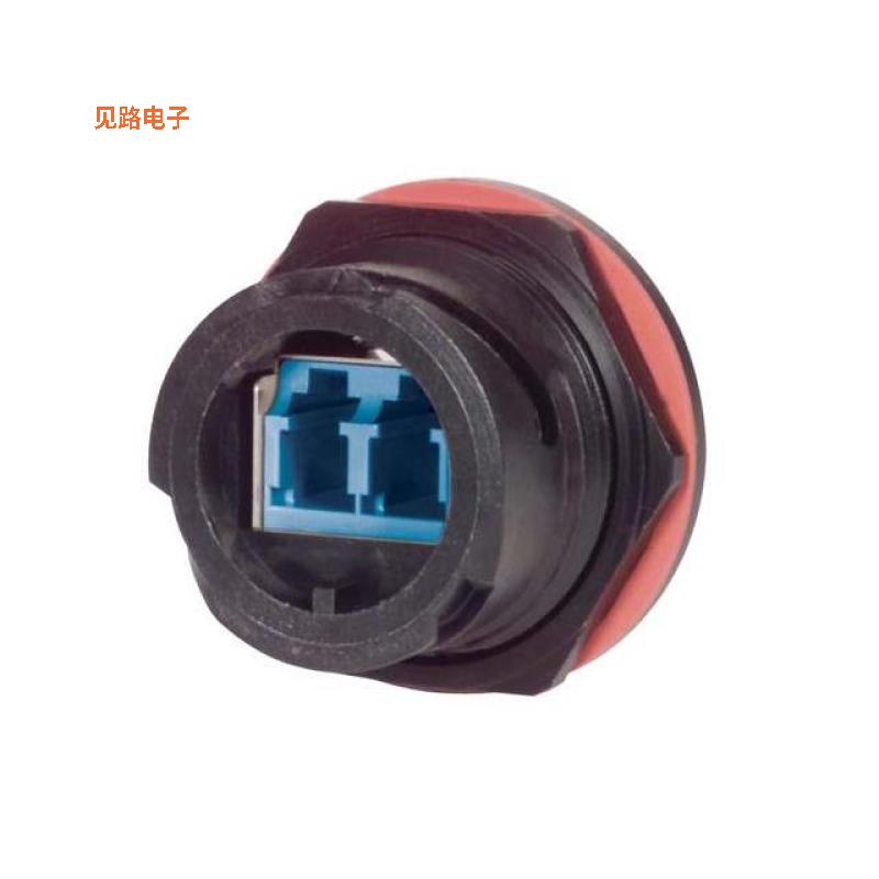 XLC-SM -[全新IP67 IND DPLX LC SM FBR OUTLET]