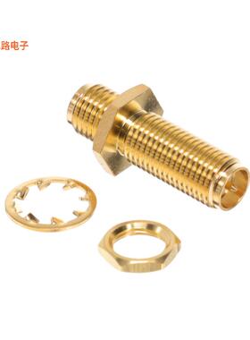 132170RP-RP -原装[COAX ADAPT RP-SMA TO RP-SMA插孔至插孔