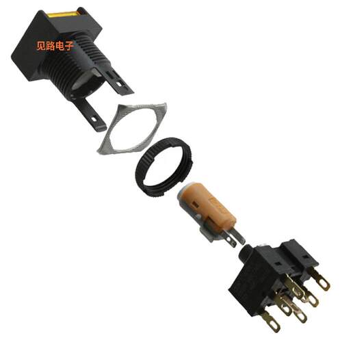 A165L-AYA-24D-2 -[全新SWITCH PUSHBUTTON DPDT 5A 125V]