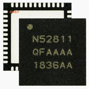 NRF52832-QFAB-G-R -原装[IC RF TXRX+MCU BLE 48QFN未验证