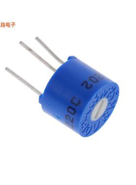 PV12P202A01B00 -原装[TRIMMER 2K OHM 0.5W PC PIN TOP2 kOhms