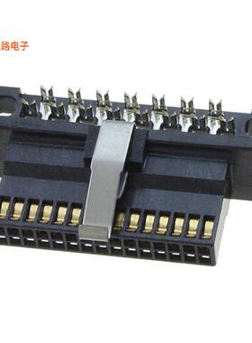 104892-3 -原装[CONN RCPT 30POS IDC 28AWG GOLD插座