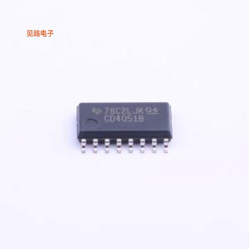 CD4051BNSR -[原装模拟/多路复用器SOIC-16-208mil