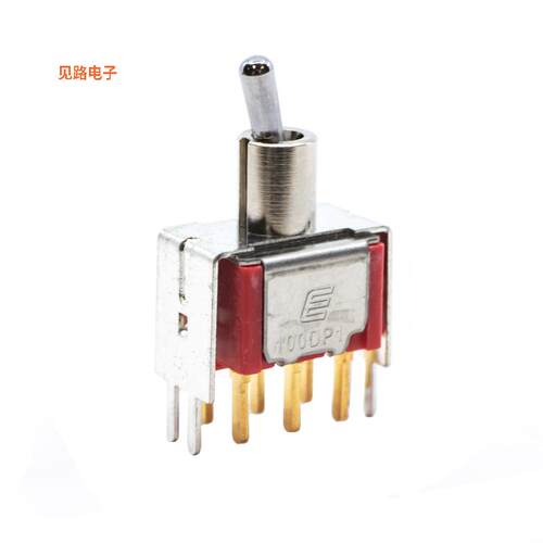 100DP1T2B4VS2RE -[全新SWITCH TOGGLE DPDT 0.4VA 20V]