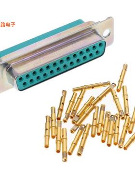 RD25S10000/AA -原装[CONN D-SUB RCPT 25POS CRIMPD-Sub