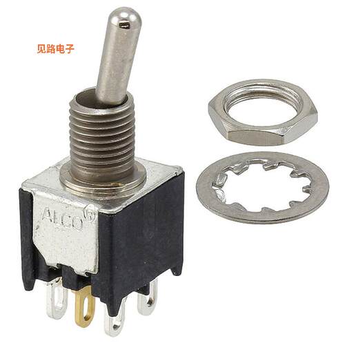 1825222-7 -[全新SWITCH TOGGLE DPDT 3A 125V]