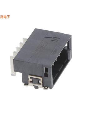 524612-E -原装[MAXIBR_QT M 2X5P RA SMT TIN BK接头