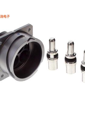 GTCE02R36-4P(072) -[全新GTC-E, SQUARE FLANGE RECEPTACLE,]