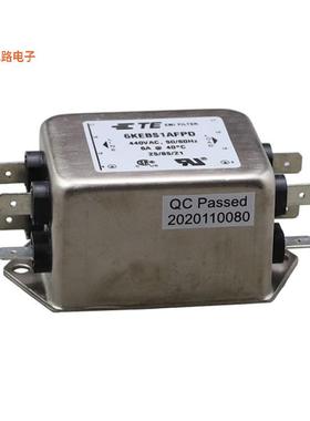 6KEBS1AFPD -原装[LINE FILTER 440VAC 6A CHASS MNT三相（角接）