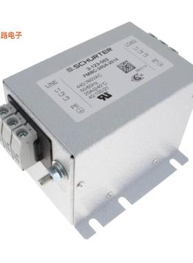 FMBC-345A-2514 -[全新LINE FILTER 760VAC 25A CHASSIS]