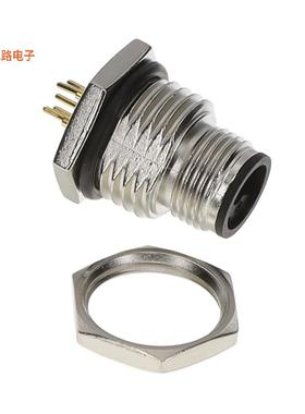 12-05PMIP-SF8004 -[全新M SERIES, M12, 4A, 05 PINS, RECE]