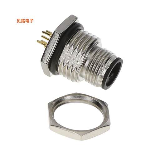 12-05PMIP-SF8004 -[全新M SERIES, M12, 4A, 05 PINS, RECE]