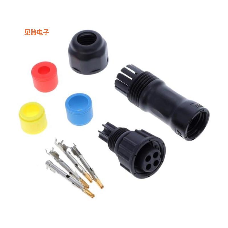 ABB-04BFFC-SL7AP0 -[全新CONN PLUG FMALE 4POS GOLD CRIMP]