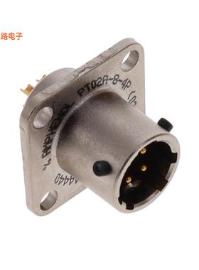 PT02A8-4P-023 -原装[PT 4C 4#20 PIN RECP插座，公形引脚