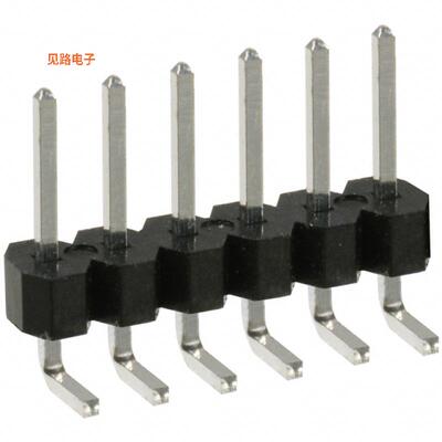 PEC06SBAN -原装[CONN HEADER R/A 6POS 2.54MM针座，分离式