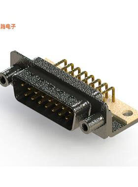629-M15-240-WN6 -[全新CONN D-SUB PLUG 15POS R/A SOLDER]