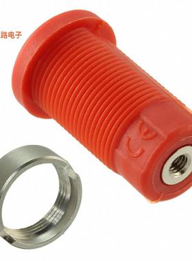 CT2908-2 -原装[CONN BANANA JACK THRD RED香蕉插孔