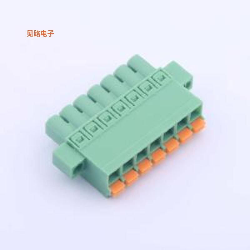 KF2EDGKNM-5.08-7P -[原装插拔式接线P=5.08mm