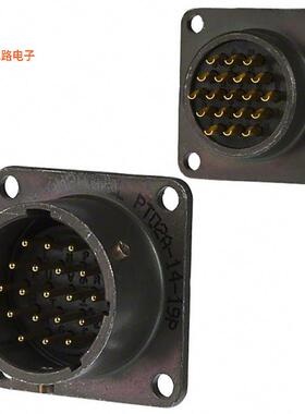 PT02A-14-19P(025) -[全新CONN RCPT MALE 19P GOLD SLDR CUP]