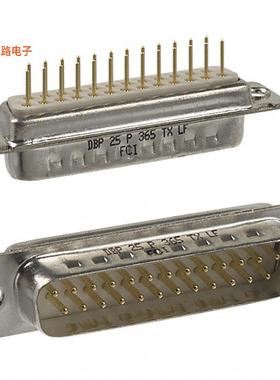 DBP25P365TXLF -原装[CONN D-SUB PLUG 25POS VERT SLDRD-Sub