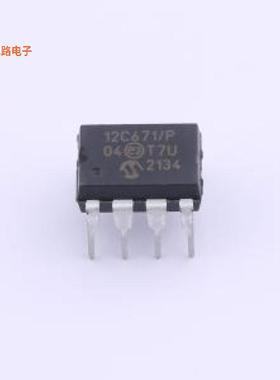 PIC12C671-04/P -[原装IC MCU 8BIT 1.75KB OTP 8DIPPDIP-8