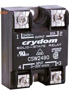 CSW2425K -原装[SSR RELAY SPST-NO 25A 24-280V底座安装