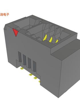 MECF-05-02-L-DV-WT -[全新CONN EDGE DUAL FMALE 10POS 0.05]