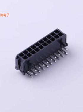 430452000 -[原装线对板针座弯插,P=3mm