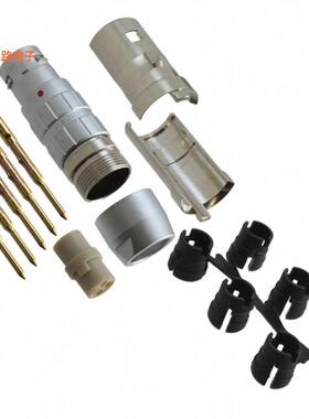 JBXFD1G05MCSDSMR -[全新CONN PLUG MALE 5POS GOLD CRIMP]