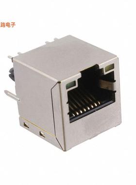 MTJ-88AX1-FSN-LH1-M5C -原装[CONN JACK 1PORT PCB插孔