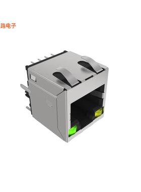 RJE4418814A1 -原装[8P8C, VERTICAL, CAT5E, SHIELD, W插孔