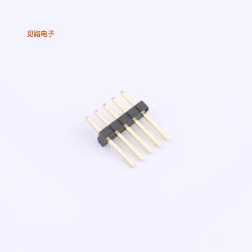 X1311WV-05J-C40D24 -[(X1311)1.27单排单塑插件,P=1.27mm排针