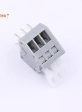 KF240-2.54-3P -[原装弹簧式接线插件,P=2.54mm