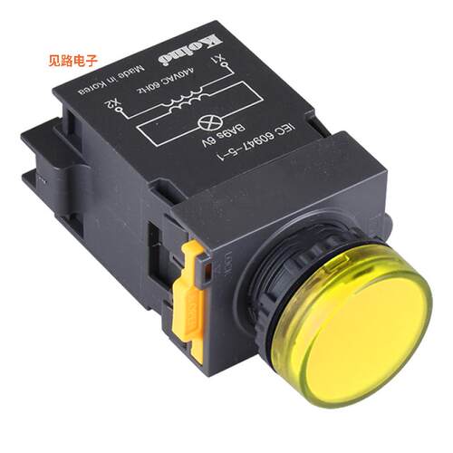 NS22-L-L12AY -[全新22mm  PILOT LAMP]