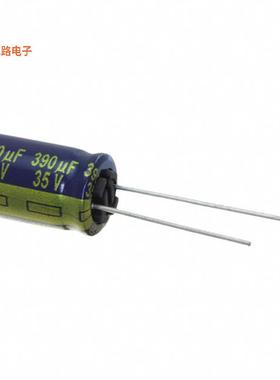 EEU-FK1V391 -原装[CAP ALUM 390UF 20% 35V RADIAL TH390 F