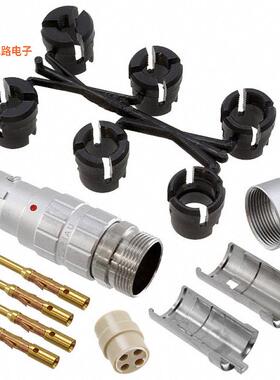 JBXFD2G04MCSDSR -[全新CONN PLUG MALE 4POS GOLD CRIMP]