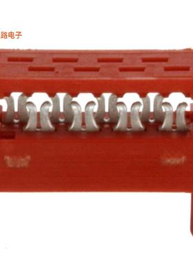 7-215083-8 -原装[CONN PLUG 8POS IDC 28AWG TIN插头