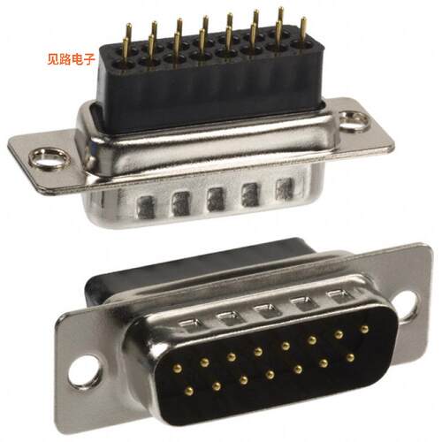 172-015-183L001 -原装[CONN D-SUB PLG 15POS PNL MT SLDRD-Sub